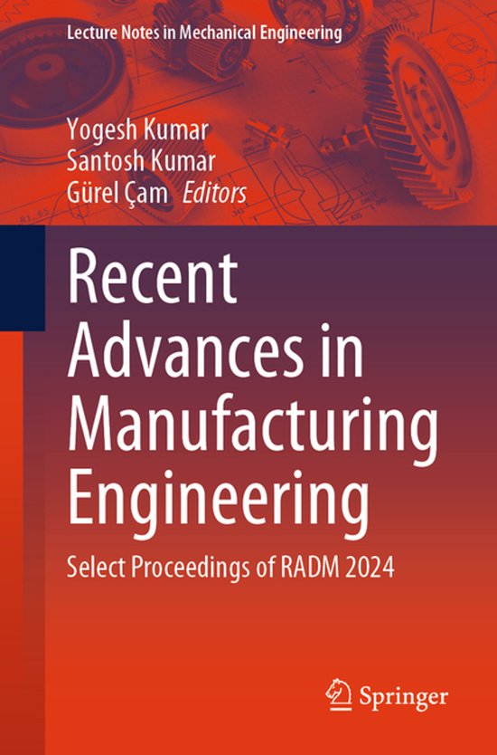 Lecture Notes in Mechanical Engineering- Recent Advances in  ... - cover