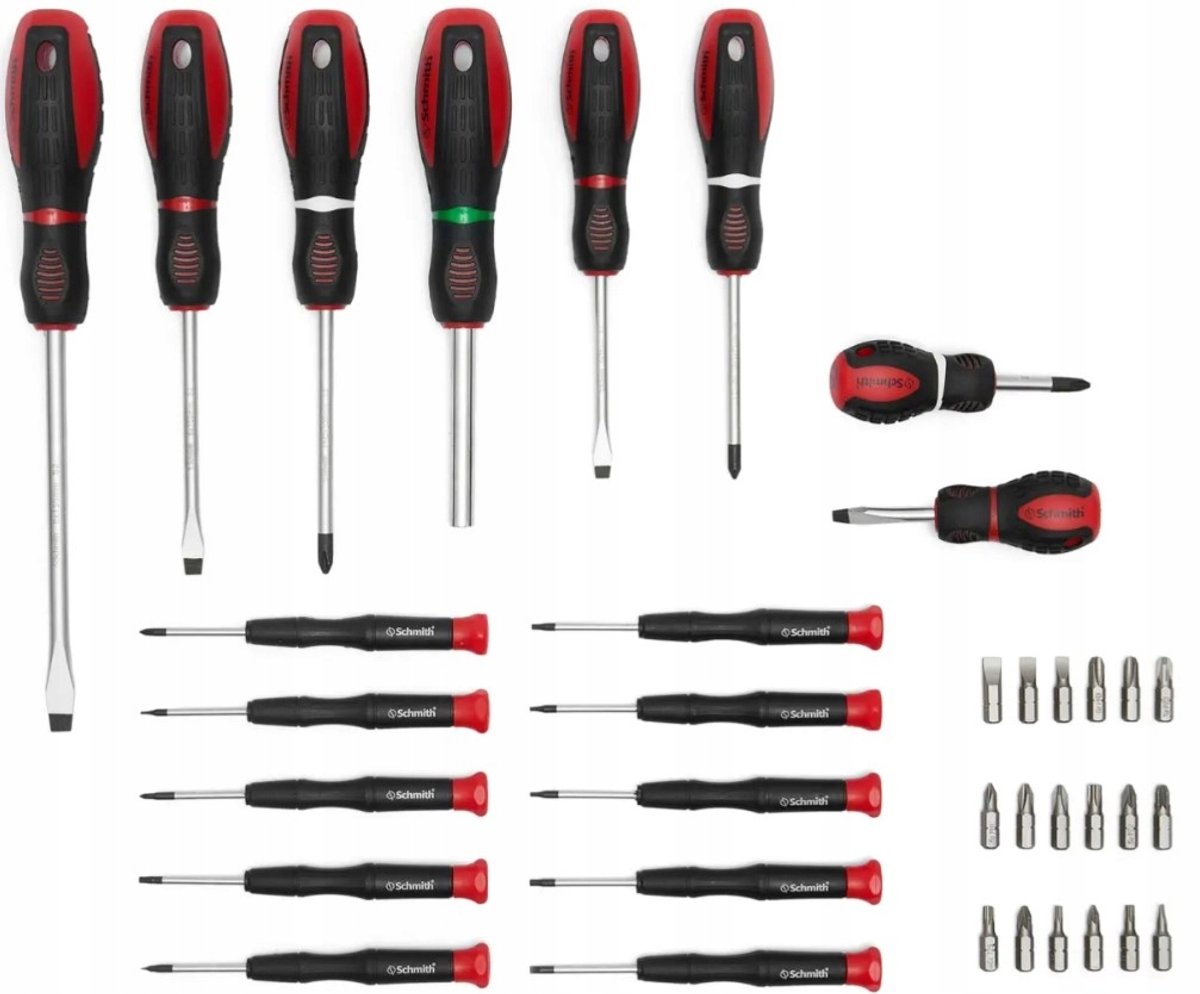 Schmith 36-delige Schroevendraaierset met Bits