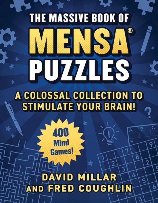 Massive Book of Mensa® Puzzles (4 Books in 1!) - cover