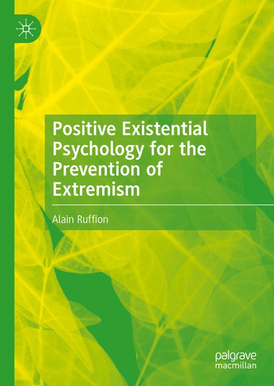 Positive Existential Psychology for the Prevention of Extrem ... - cover