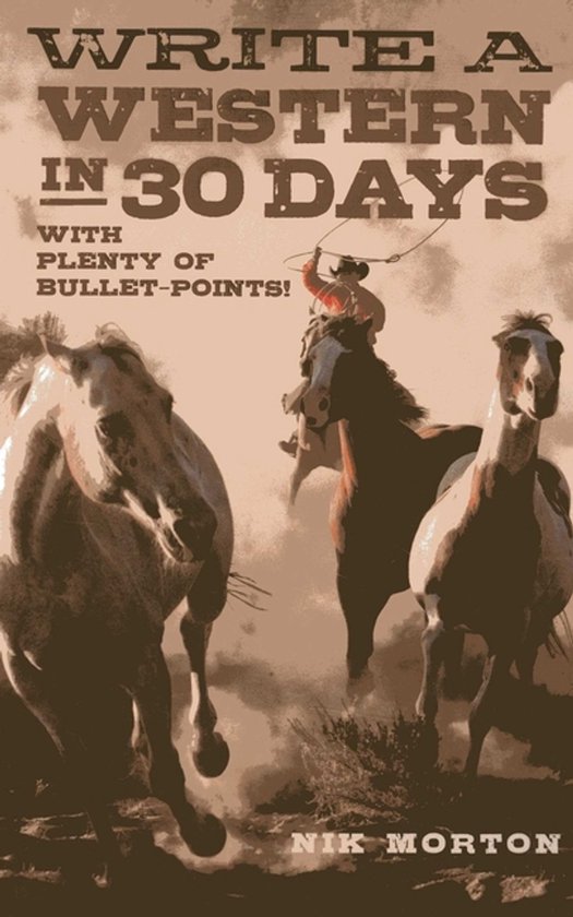 Write A Western In 30 Days - cover