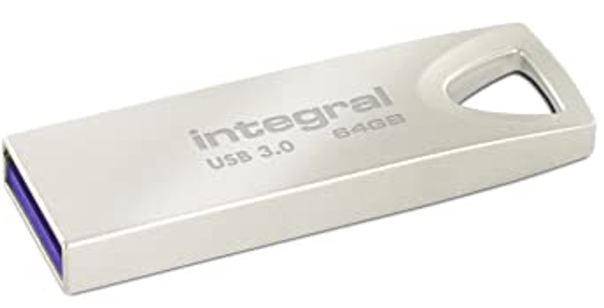 64 GB USB Stick met Metalen Behuizing en Snelle Gegevensoverdracht tot 90 MB/s