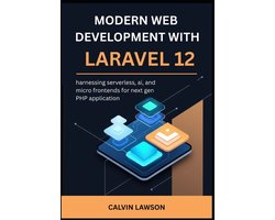 Omslag van modern web development with Laravel 12
