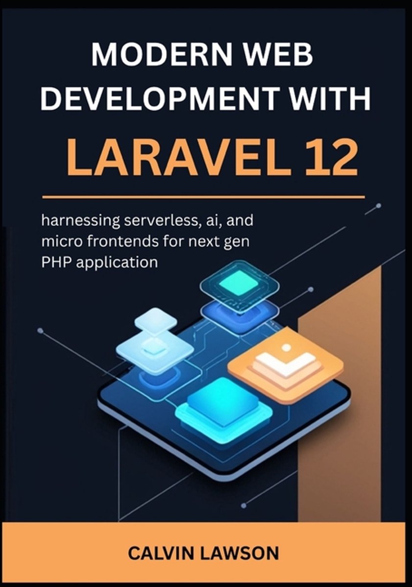 Omslag van modern web development with Laravel 12