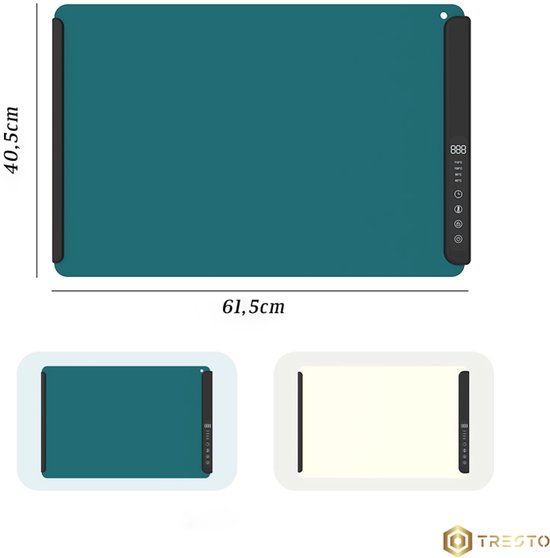 TRESTO - Draagbare Elektrische Warmteplaat – Warmtemat Voedsel - Silicone – Snelle Verwarmend - Opvouwbaar - Flexibel - Multifunctioneel — afbeelding 5