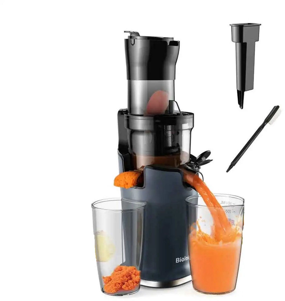 Slowjuicer - Sapcentrifuge voor Groenten & Fruit - Coldpress - Juicer - Anti Drup - Anti Oxidatie - 500 ml