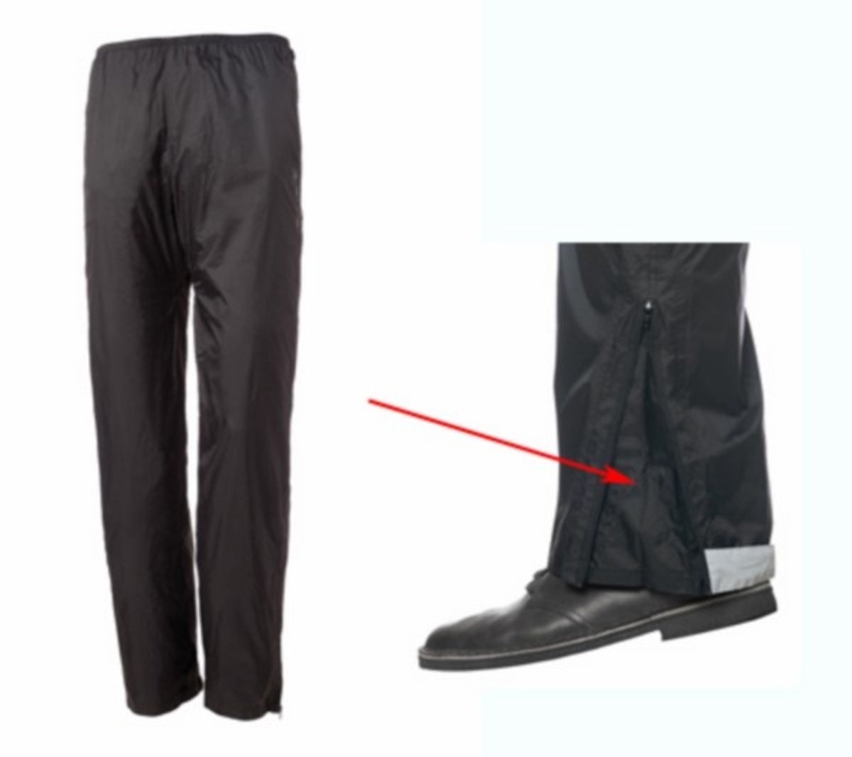 Tucano Kleding regenbroek nano maat XXXL zwart 733n