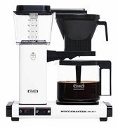Moccamaster KBG Select - Filterkoffiezetapparaat - Matt White - 5 jaar garantie