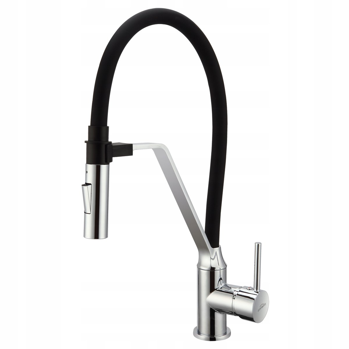Invena Terra Keukenkraan Zwart - Standaard Model met Magnetische Uitloop