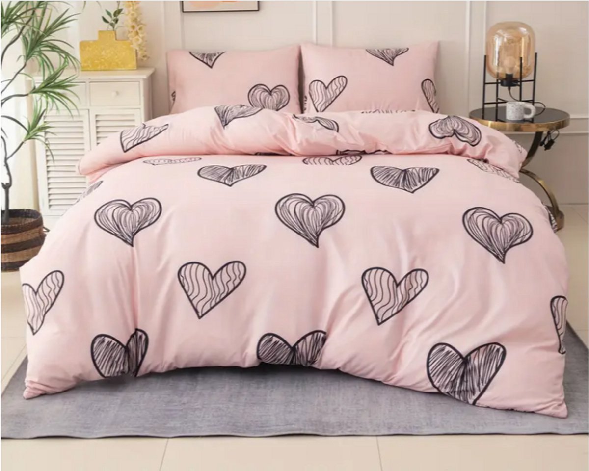 Dubbel dekbedovertrek set luipaardprint sexy art deco, zachte microvezel 3D-print beddengoed sets voor kinderen tieners volwassenen, dekbedovertrek 200x200 cm en 2 kussenslopen 50x75 cm met rits