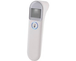 Grundig Infrarood Thermometer 3-in-1 - Digitale Thermometer Voorhoofd en Oor - Baby's en Volwassenen - 1 Sec Meting - LCD Scherm met 3 Kleuren Achtergrond