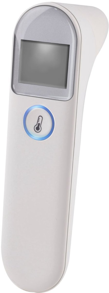 Grundig Infrarood Thermometer 3-in-1 - Digitale Thermometer Voorhoofd en Oor - Baby's en Volwassenen - 1 Sec Meting - LCD Scherm met 3 Kleuren Achtergrond