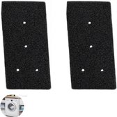2 x Filterdroger - droger - Geschik voor Bauknecht Privileg Whirlpool Filters HX 481010716911 HMMR10440 -Spons filter- Herbruikbaar(21.8x10.9x1.27CM)