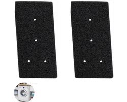 2 x Filterdroger - droger - Geschik voor Bauknecht Privileg Whirlpool Filters HX 481010716911 HMMR10440 -Spons filter- Herbruikbaar(21.8x10.9x1.27CM)