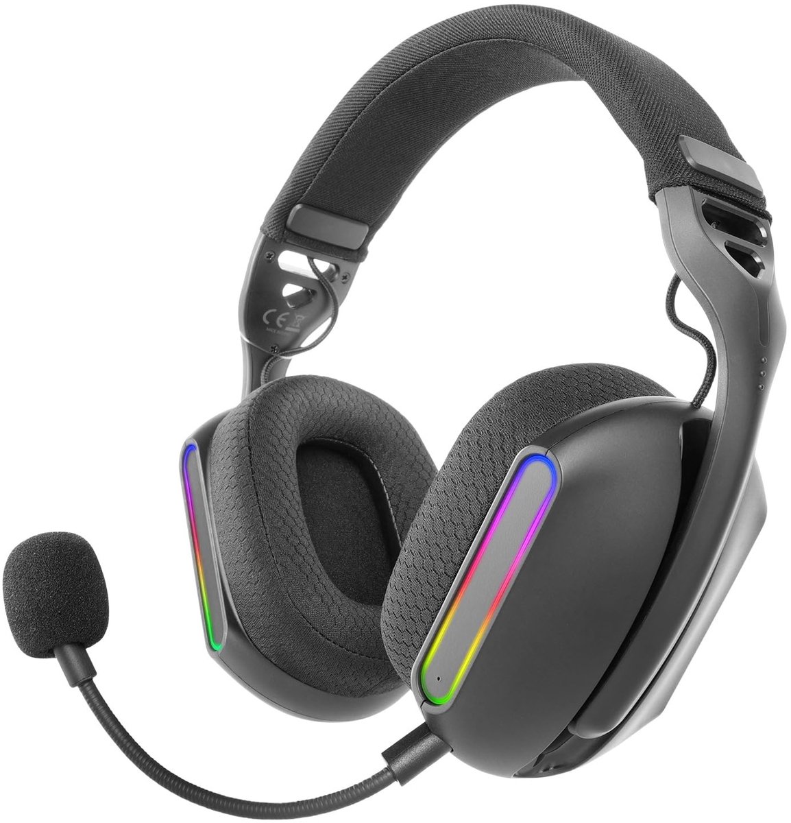 Mars Gaming MHW-PRO - Gaming Headset - Draadloos - RGB - zwart