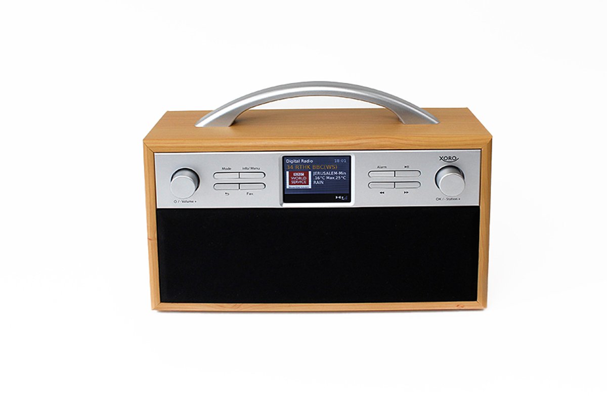 Xoro DAB 250IR WLAN internet radio met DAB+ - FM - Bluetooth en Spotify connect