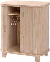 howa Poppen Schommelbedje Poppenbed Rainbow , van hout