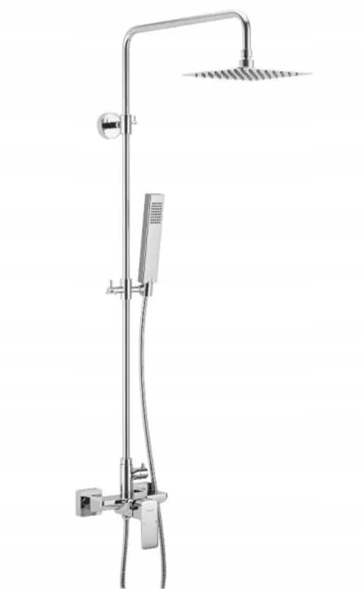 Uitstekende Keria Doucheset Opbouw Chroom AREX.2081CR