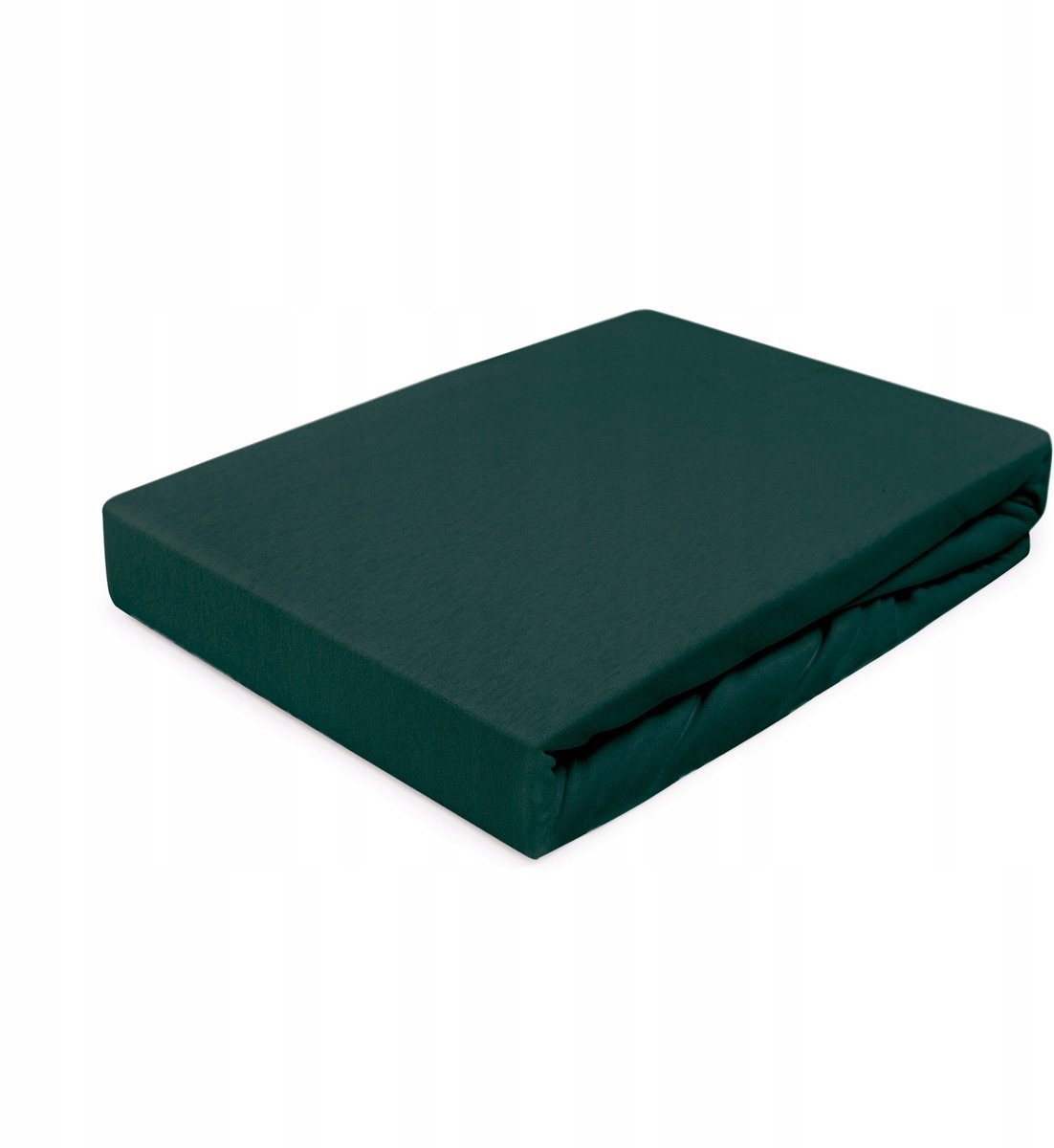 Jersey Hoeslaken 160x200cm - 100% Katoen - Kaki Groen