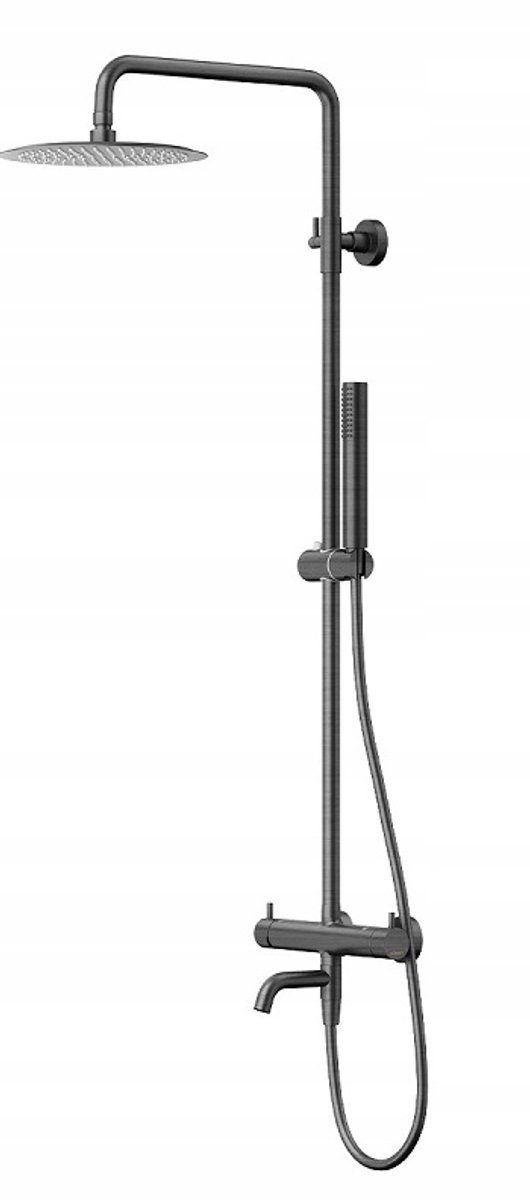 De Corsan Lugo Douchocom van Gun Metal CMN01MGMWmet s.