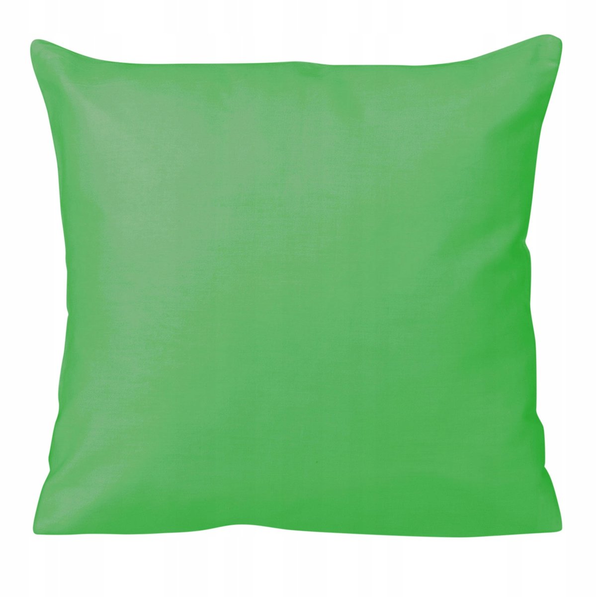 Katoenen satijnen kussenlus - Nieuw Groen 40x40cm