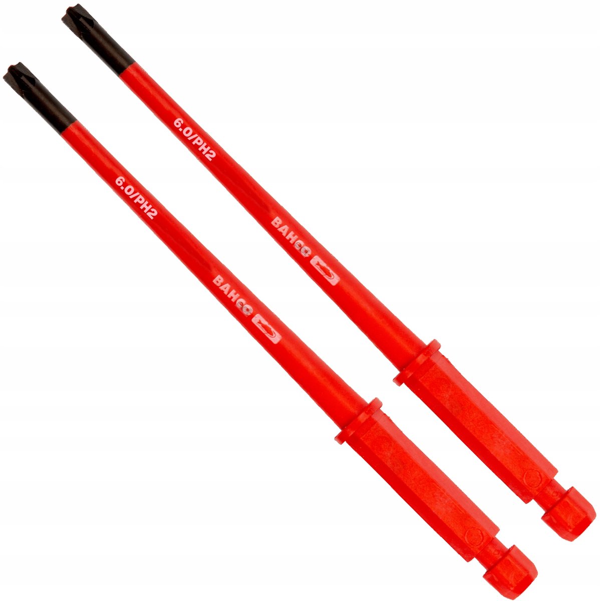 Bahco VDE Wisselbit Combinatie Plat/PH2 6.0mm (2 stuks)