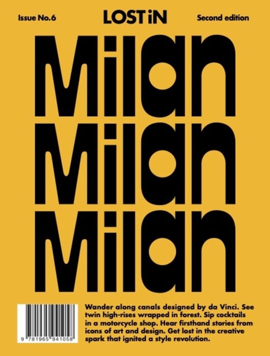 Lost in Milan (second edition) - cover
