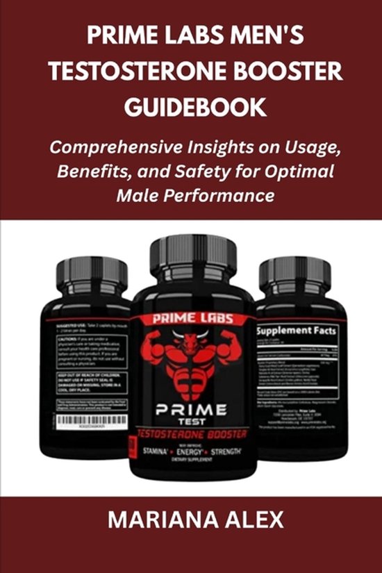 Prime Labs Men's Testosterone Booster Guidebook - cover