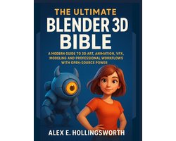 Omslag van The Ultimate Blender 3D Bible
