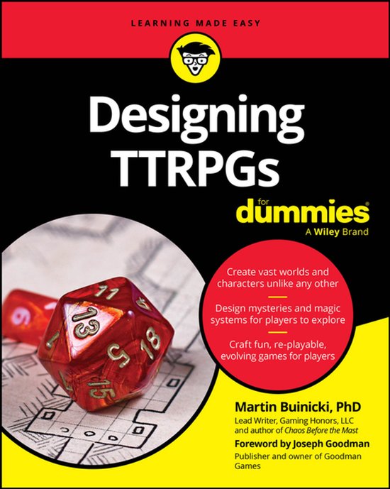 Designing TTRPGs For Dummies - cover
