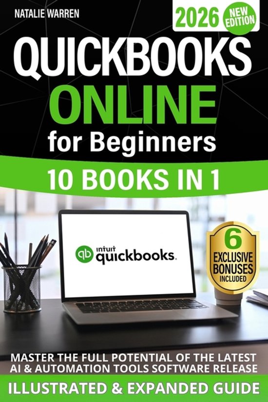 QuickBooks Online for Beginners 2026 New Edition - cover