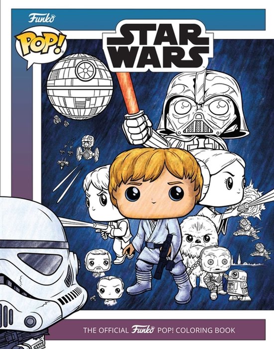 Star Wars- Star Wars: The Official Funko POP! Coloring Book - cover