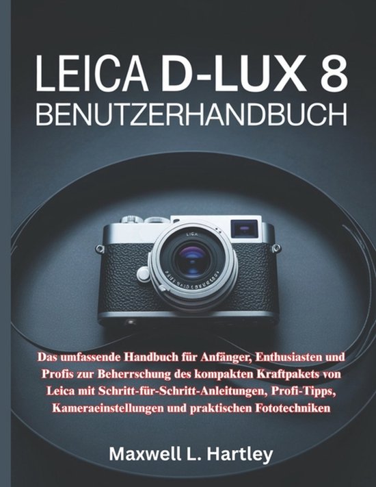 Leica D-Lux 8 Benutzerhandbuch - cover