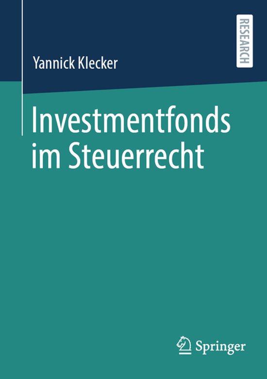 Investmentfonds im Steuerrecht - cover