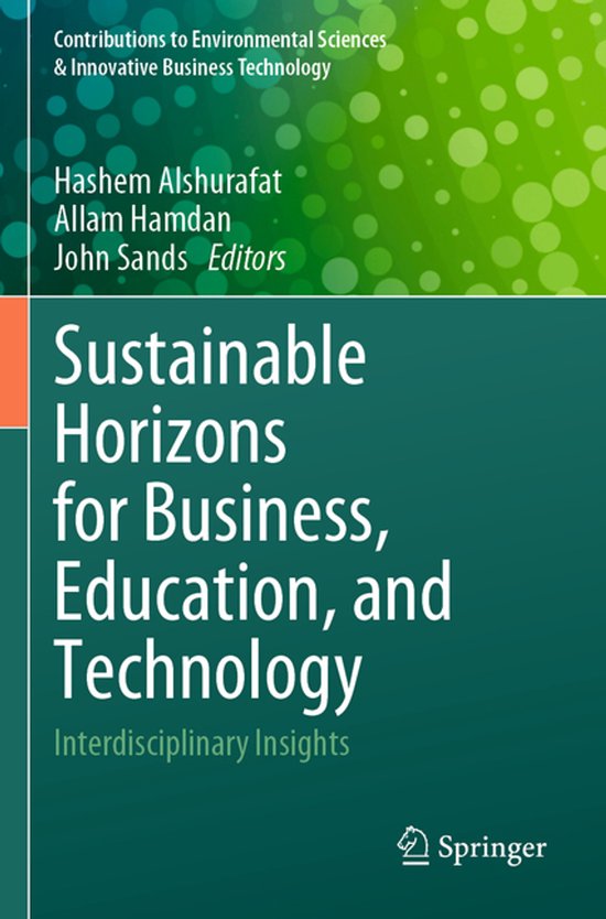 Contributions to Environmental Sciences & Innovative Busines ... - cover