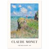 Affiche de Claude Monet - Promenade sur les falaises de Pourville