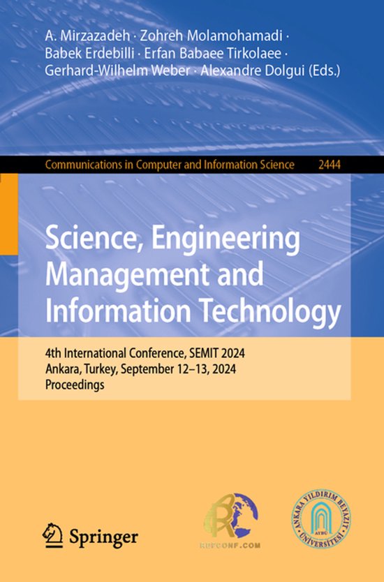 Communications in Computer and Information Science2444- Scie ... - cover