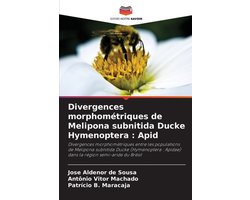 Divergences morphométriques de Melipona subnitida Ducke Hymenoptera