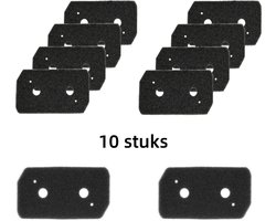 10 x Filterdroger - droger - Geschik voordroger Bosch Siemens-Spons filter- Herbruikbaar（ 228x128x20mm）