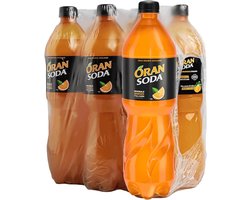 OranSoda L'Originale 1L - Fonti di Crodo - Lemon Soda - frisdrank - 6 x 1ltr