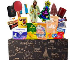 Kerstpakket - Incl. Gadgets & Food t.w.v €100 - Cadeaupakket - Feestpakket - Doos - Voor Mannen & Vrouwen