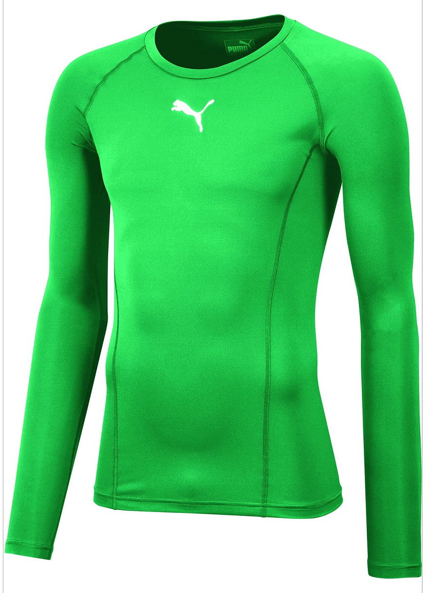 Puma Liga Baselayer Shirt Lange Mouw Heren Groen