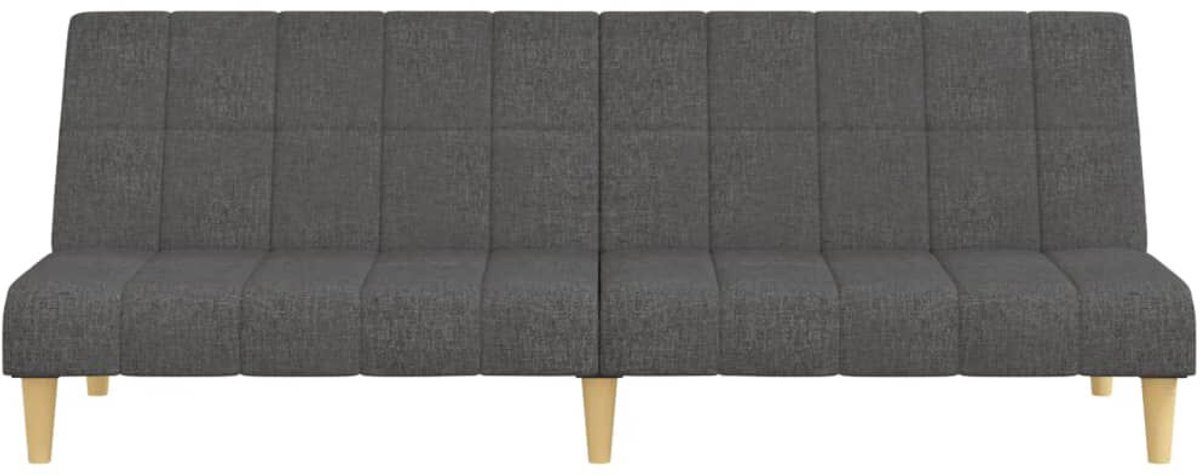 Slaapbank - Uitklapbaar - Slaapstoel - Logeerbed - Zetelbed - Slaapfauteuil - Vouwbed - 2 persoons - Zeer comfortabel - Donkergrijs