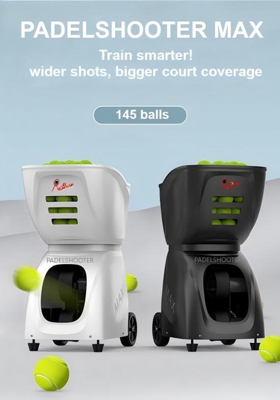 Machine à Balles Padel PadelShooter MAX - Padel Ball Machine-Padel Machine à Balles Padel PadelShooter MAX - Padel Ball Machine-Padel
