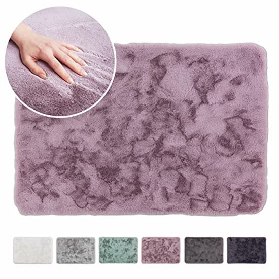 WohnDirect Badmat crème • Badmat voor badkamer set combineerbaar, antislip en wasbaar • Badmat, WC-set • 70x120cm
