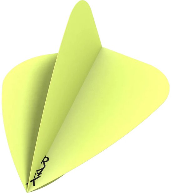 DLDarts - Kite Flights - 100 micron - 1 Set - Fluor Geel van Merkloos — afbeelding 2