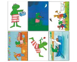 6 Kinderwenskaarten - Ansichtkaarten kind - 15 x 10,5cm - 6 kaarten in een mapje - Gratis verzonden