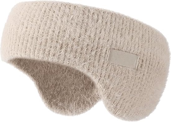 Cache-oreilles antibruit pour le sommeil - Cache-oreilles insonorisants - Masque de sommeil - Bandeau antibruit pour le sommeil - Cache-oreilles chauds pour l'hiver - Cache-oreilles en tricot épais - Convient pour le vélo et le sommeil - Kaki