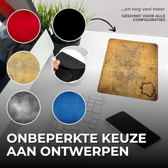 Grote Gaming Muismat 90 x 30 cm - Stijlvolle en Duurzame Mouse Pad voor Kantoor en Thuiswerk — afbeelding 4