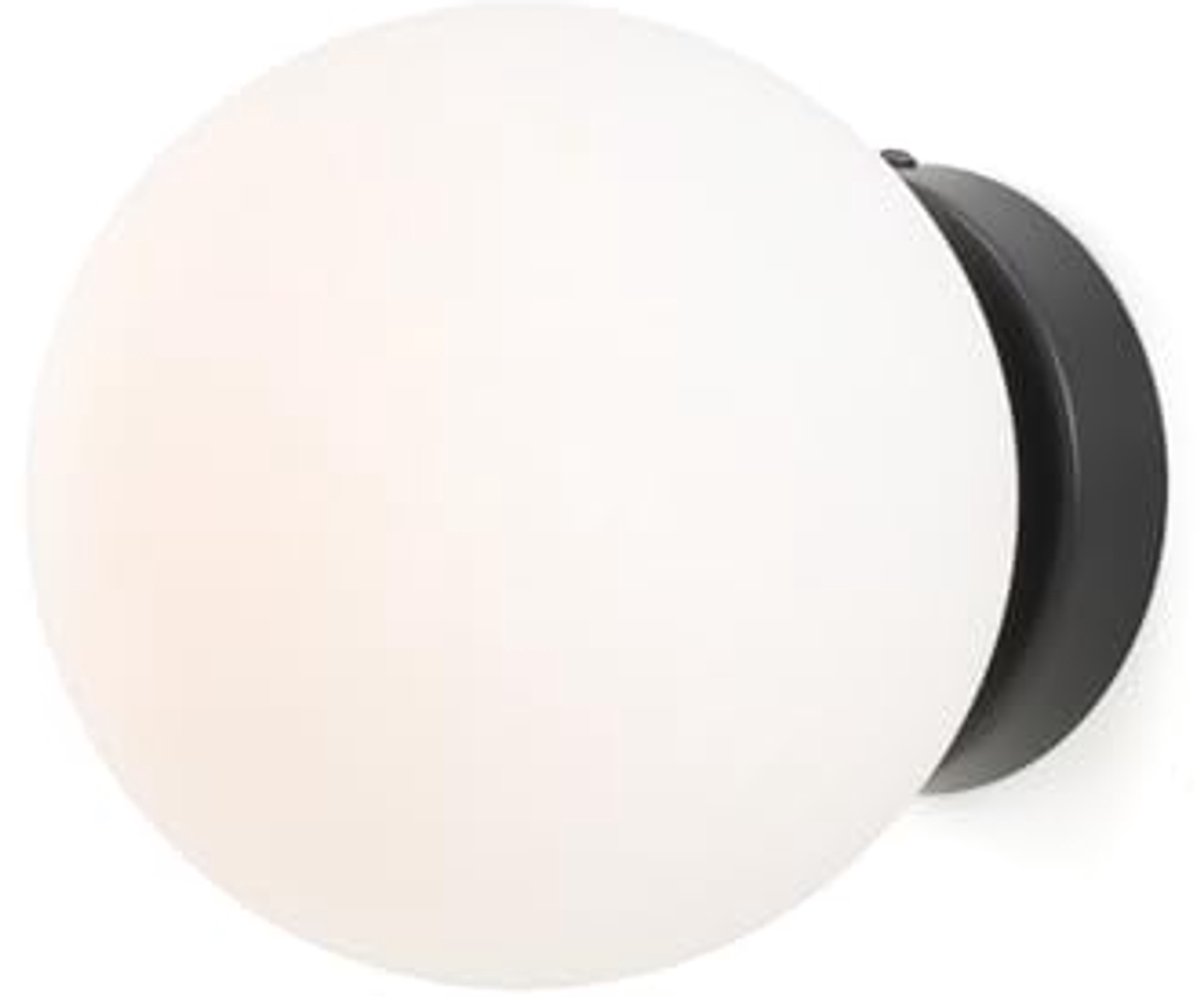 Wand- en Plafondlamp met Opaal Glas en E27 Fitting - Minimalistische Stijl voor Woonkamer, Slaapkamer en Hal